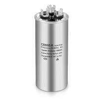 Capacitor Boffdock 40+5uF 370/440VAC CBB65 redondo de dupla execução Capacitor Boffdock 40+5uF 370/440VAC CBB65 redondo de dupla execução