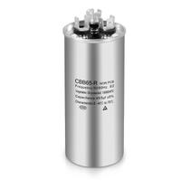 Capacitor Boffdock 45+5uF 370/440VAC CBB65 redondo de dupla execução