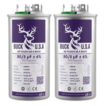 Capacitor Buck 50+5uF 50/5 MFD 6% CBB65B Dual Round Capacitor Buck 50+5uF 50/5 MFD 6% CBB65B Dual Round