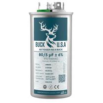 Capacitor Buck 80+5uF 80/5 MFD 6% CBB65B Dual Round