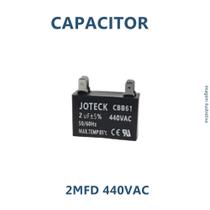 Capacitor caixa 2MFD 440VAC 50/60HZ