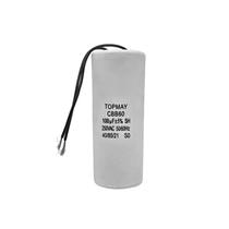 Capacitor Cbb60 De Partida 100Uf 250V - 2 Fios Para Motor