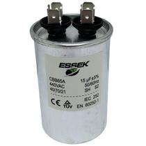 Capacitor Cbb65 15µf 440v 60hz Essek Corpo Metálico