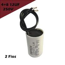Capacitor com fio 2 fio 12uf 250 Vac Capacitor com fio 2 fio 12uf 250 Vac