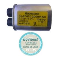 Capacitor de Alta Tensão 0,70 µF (2000 VAC) - AGT-70UF - Terminal Estreito - Para Micro-ondas