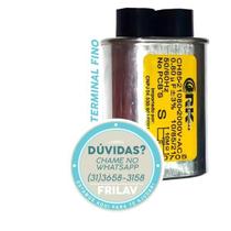 Capacitor de Alta Tensão 0,80 µF (2100 VAC) - AGT-80UF - Terminal Fino para Micro-ondas Capacitor de Alta Tensão 0,80 µF (2100 VAC) - AGT-80UF - Terminal Fino para Micro-ondas