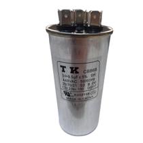 Capacitor de Ar Condicionado 30uf+9.5uf 440V 50x90mm (Fast-on)