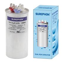 Capacitor de ar condicionado SUREPHON 70/7,5uF 370V/440V CBB65B Capacitor de ar condicionado SUREPHON 70/7,5uF 370V/440V CBB65B