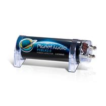 Capacitor de carro Planet Audio PCBLK2.0 2 Farad com medidor de tensão LED