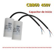 Capacitor De Funcionamento De Motor AC 450V 450V 4-60UF Para Máquina De Lavar E Bomba De Água CBB60 Capacitor De Funcionamento De Motor AC 450V 450V 4-60UF Para Máquina De Lavar E Bomba De Água CBB60