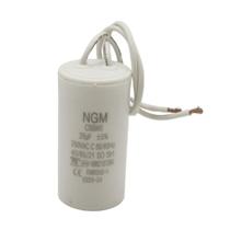 Capacitor de funcionamento do motor Resilora 20uF 250VAC CBB60