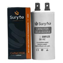 Capacitor de lavadora 45uf 250v simples
