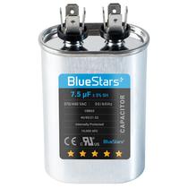 Capacitor de operação BlueStars 7,5uF 5% 370V/440VAC CBB65 Capacitor de operação BlueStars 7,5uF 5% 370V/440VAC CBB65