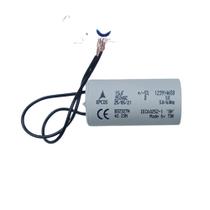 Capacitor De Partida 15uF 250V 30x60mm (2Fios)