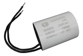 Capacitor de Partida 25uf 250vac Motor Portão Eletrônico Ppa Rossi Rcg Garen Peccinin