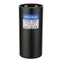 Capacitor de partida do motor VEXUNGA CD60 270-324uF 330VAC redondo