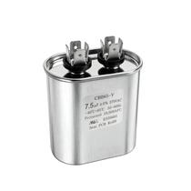 Capacitor de Partida Oval CBB65 7,5 uF 5% 370V AC 50-60Hz Compatível com Ar-Condicionado Coleman Modelo 1499-5461 Capacitor de Partida Oval CBB65 7,5 uF 5% 370V AC 50-60Hz Compatível com Ar-Condicionado Coleman Modelo 1499-5461