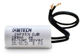 Capacitor De Partida Para Motor Portão Eletrônico 2uf 250v