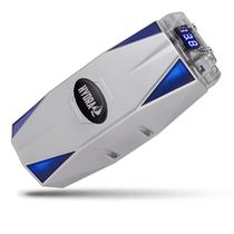 Capacitor de potência Pyle 5.0 Farad com display de tensão azul