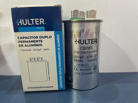 Capacitor duplo 30+5 mfd 440v c/terminal 50x80 - hulter sku6433 Capacitor duplo 30+5 mfd 440v c/terminal 50x80 - hulter sku6433