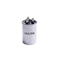 Capacitor Duplo 65+6 MFD Terminal Corpo de Metal Hulter - 440VAC