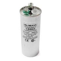 Capacitor Duplo Profissional Klimasa CBB65 60+2.5uF 450V Motor