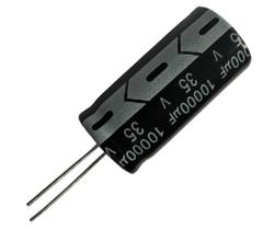 CAPACITOR ELETROLITICO 10000UF X 35V - 10000X35V 105º GRAUS
