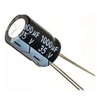 Capacitor Eletrolítico 1000uf X 35v - Kit Com 10 Peças Capacitor Eletrolítico 1000uf X 35v - Kit Com 10 Peças