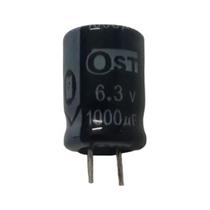 Capacitor Eletrolítico 1000uf X 6.3v - Kit Com 10 Peças Capacitor Eletrolítico 1000uf X 6.3v - Kit Com 10 Peças