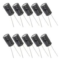 Capacitor Eletrolítico 100uF 100V - Kit 10 Peças - Chong