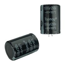 Capacitor Eletrolítico 1500uf x 250v 105º - Alta Qualidade Capacitor Eletrolítico 1500uf x 250v 105º - Alta Qualidade