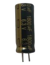 Capacitor Eletrolítico 1800uf 6.3v - Kit C/ 10 Peças