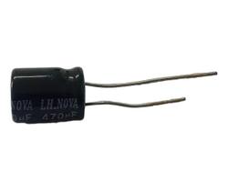 Capacitor Eletrolítico 470uf X 25v - Kit Com 10 Peças Capacitor Eletrolítico 470uf X 25v - Kit Com 10 Peças