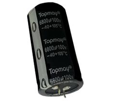 Capacitor eletrolitico 6800x100v - 6800uf x 100v - 105 graus