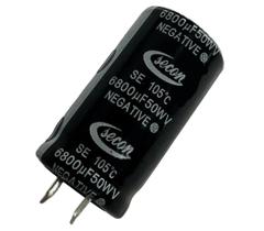 CAPACITOR ELETROLITICO 6800X50V - 6800UF X 50V - 105º GRAUS