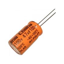Capacitor Eletrolítico Bipolar 47uf X 100v Capc0002 Laranja Storm - Pct / 100 Capacitor Eletrolítico Bipolar 47uf X 100v Capc0002 Laranja Storm - Pct / 100