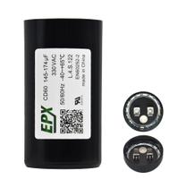 Capacitor Eletrolitico De Partida 145-174uF 330Vac EPX