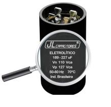 Capacitor eletrolitico de partida 189-227 110v