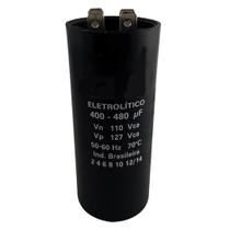 Capacitor eletrolitico de partida 400-480 110v Capacitor eletrolitico de partida 400-480 110v