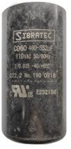 Capacitor eletrolitico de partida 460-552 110v