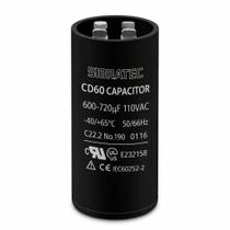 Capacitor eletrolitico de partida 600-720 110v sibratec
