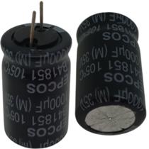 Capacitor Eletrolítico EPCOS 1000uF 35V 105 Graus Terminal Curto