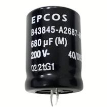 Capacitor Eletrolítico Snap-In 680uf 200v 25x35mm