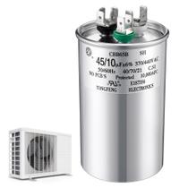 Capacitor Fiada 45+10uF 6% 370/440V CBB65 Dual Run Round