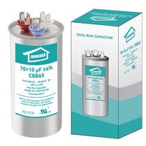 Capacitor FRIOCASA 70/10uF 6% 370V/440V CBB65B para unidade AC Capacitor FRIOCASA 70/10uF 6% 370V/440V CBB65B para unidade AC