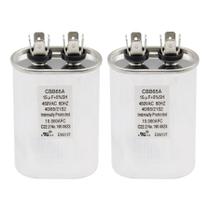 Capacitor Koatukys 15uF 370-440V Oval Run Start Kit com 2 Unidades Capacitor Koatukys 15uF 370-440V Oval Run Start Kit com 2 Unidades