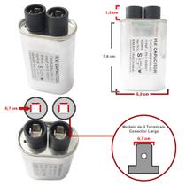 Capacitor Microondas 0.90uf X 2100v (3T - LARGO) - Novo !!!