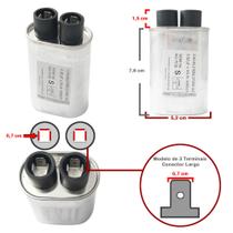 Capacitor Microondas 0.92uf X 2100v (3T - LARGO) - Novo !!!