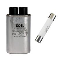 Capacitor Microondas 0,85µF 2100V + Fusível Cerâmico 20A Capacitor Microondas 0,85µF 2100V + Fusível Cerâmico 20A