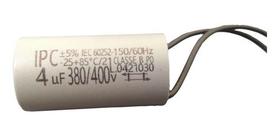 Capacitor P/ Ventilador 2 Fios 4uf 50/60hz 380/400v Ipc